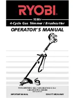 Предварительный просмотр 1 страницы Ryobi 1090r Operator'S Manual