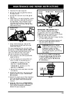 Preview for 23 page of Ryobi 1090r Operator'S Manual