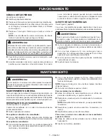 Preview for 17 page of Ryobi 18 VOLT ONE+ P592 Operator'S Manual