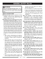 Preview for 3 page of Ryobi 18in. Operator'S Manual