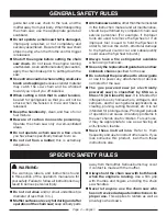 Preview for 4 page of Ryobi 18in. Operator'S Manual