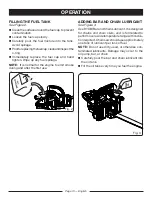 Preview for 13 page of Ryobi 18in. Operator'S Manual