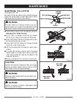 Предварительный просмотр 30 страницы Ryobi 18in. Operator'S Manual