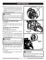 Предварительный просмотр 34 страницы Ryobi 18in. Operator'S Manual