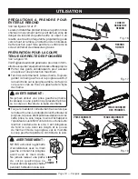 Preview for 57 page of Ryobi 18in. Operator'S Manual