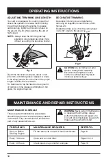 Preview for 10 page of Ryobi 2075RC Operator'S Manual