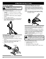 Preview for 12 page of Ryobi 2079r Operator'S Manual