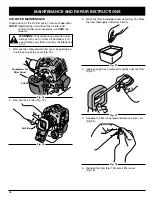 Preview for 16 page of Ryobi 2079r Operator'S Manual