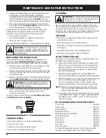 Preview for 16 page of Ryobi 2800r Operator'S Manual