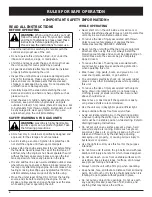 Preview for 4 page of Ryobi 280r Operator'S Manual