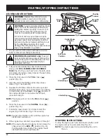 Предварительный просмотр 12 страницы Ryobi 280r Operator'S Manual