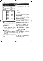 Preview for 10 page of Ryobi 3000422 User Manual