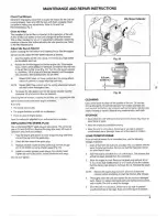 Preview for 9 page of Ryobi 305RT Operator'S Manual