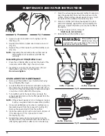 Preview for 16 page of Ryobi 320BVr Operator'S Manual