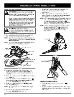 Preview for 12 page of Ryobi 330B, 340BV Operator'S Manual