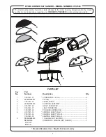 Предварительный просмотр 2 страницы Ryobi 390650050 Repair Sheet