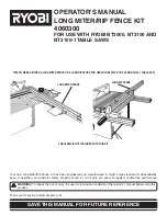 Ryobi 4060300 Operator'S Manual предпросмотр