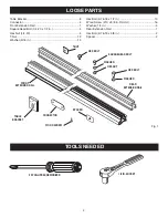 Preview for 4 page of Ryobi 4730300 Operator'S Manual