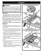 Preview for 7 page of Ryobi 4950301 Operator'S Manual