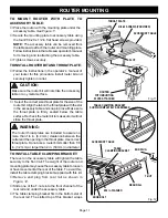 Preview for 11 page of Ryobi 4950301 Operator'S Manual