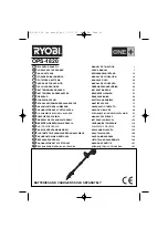 Предварительный просмотр 1 страницы Ryobi 5133000730 User Manual