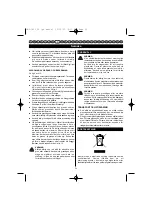 Предварительный просмотр 58 страницы Ryobi 5133000730 User Manual