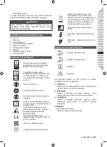 Предварительный просмотр 103 страницы Ryobi 5133002340 Original Instructions Manual