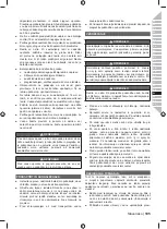 Preview for 107 page of Ryobi 5133002523 Original Instructions Manual