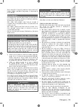 Preview for 93 page of Ryobi 5133002563 Original Instructions Manual
