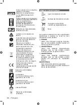 Предварительный просмотр 58 страницы Ryobi 5133002619 Original Instructions Manual