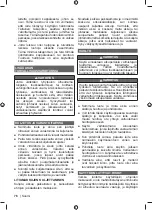 Preview for 78 page of Ryobi 5133002619 Original Instructions Manual