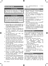 Preview for 62 page of Ryobi 5133002805 Original Instructions Manual