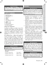 Preview for 89 page of Ryobi 5133002907 Original Instructions Manual