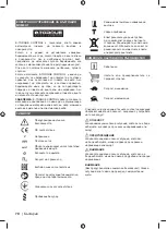 Preview for 72 page of Ryobi 5133003595 Original Instructions Manual