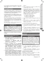 Preview for 79 page of Ryobi 5133003815 Original Instructions Manual