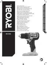 Предварительный просмотр 1 страницы Ryobi 5133004979 Original Instructions Manual