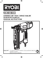 Ryobi 6210565 Operator'S Manual preview