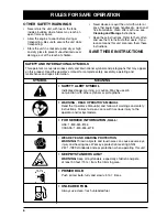 Preview for 6 page of Ryobi 766r Operator'S Manual