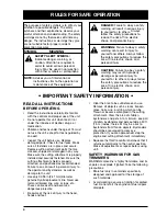 Preview for 4 page of Ryobi 780r Operator'S Manual