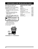 Предварительный просмотр 26 страницы Ryobi 780r Operator'S Manual