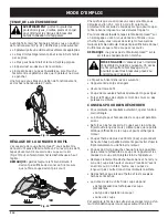 Предварительный просмотр 40 страницы Ryobi 790r Operator'S Manual