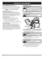 Preview for 12 page of Ryobi 890r Operator'S Manual