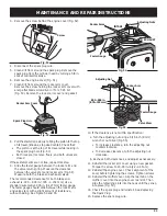 Предварительный просмотр 23 страницы Ryobi 890r Operator'S Manual