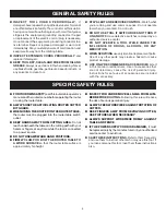 Предварительный просмотр 4 страницы Ryobi A25RT01 Operator'S Manual