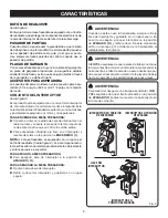 Предварительный просмотр 9 страницы Ryobi A25RT02 (Spanish) Manual Del Operador