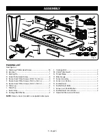 Предварительный просмотр 9 страницы Ryobi A25RT03 Operator'S Manual