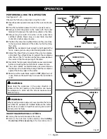 Preview for 17 page of Ryobi A25RT03 Operator'S Manual