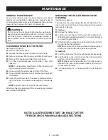 Preview for 6 page of Ryobi A32BR01 Operator'S Manual