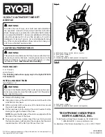 Предварительный просмотр 1 страницы Ryobi AC04142 Manual