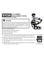 Preview for 1 page of Ryobi AC14RL3 Replacement Manual